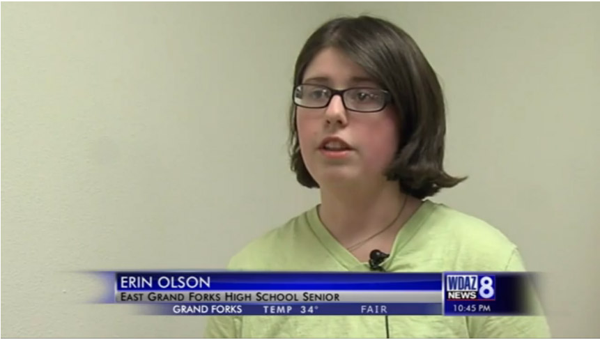 Aspirations Awards in the News:  Watch 2015 National Runner Up on WDAZ8 TV, Grand Forks ND