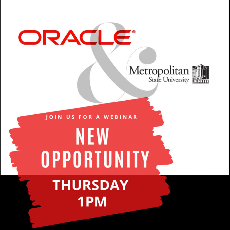 How the partnership between Oracle, Logic, and Metropolitan State University came about and what it is doing for the community.