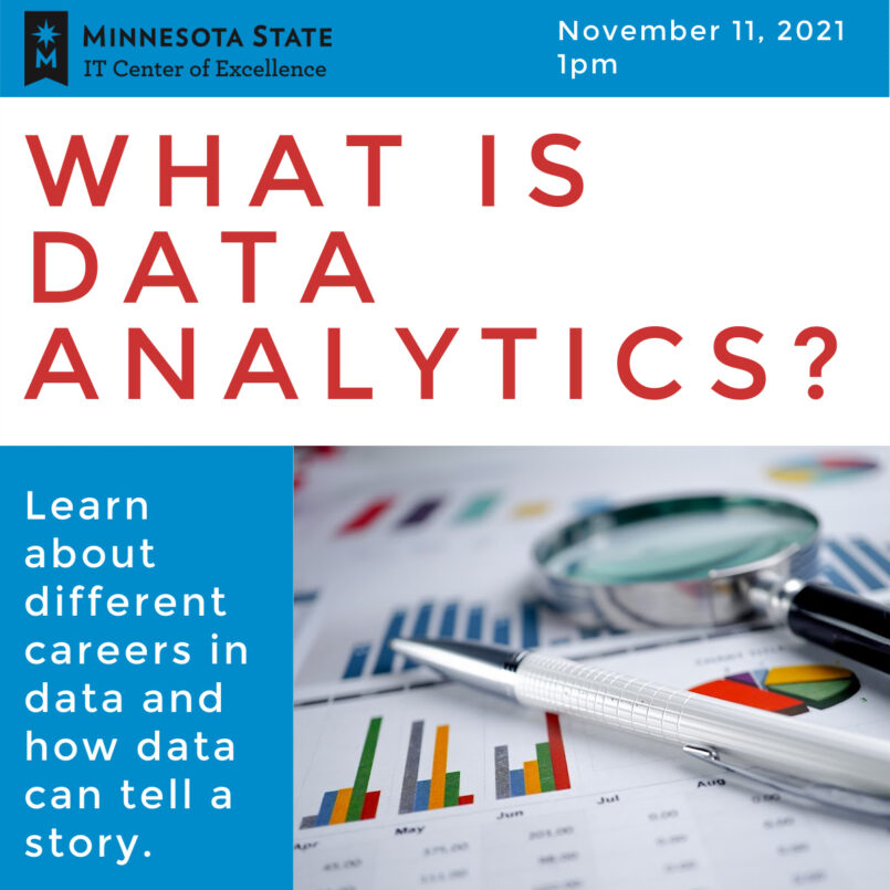Come and explore data with Paul Wickman from Golden Software. Paul has an amazing way to tell stories with Data and to provide students and faculty a view into the world of Data careers.