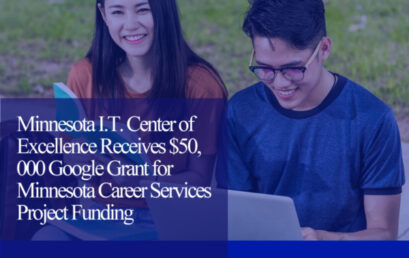 Congrats! $50,000 Google Grant for I.T. Center